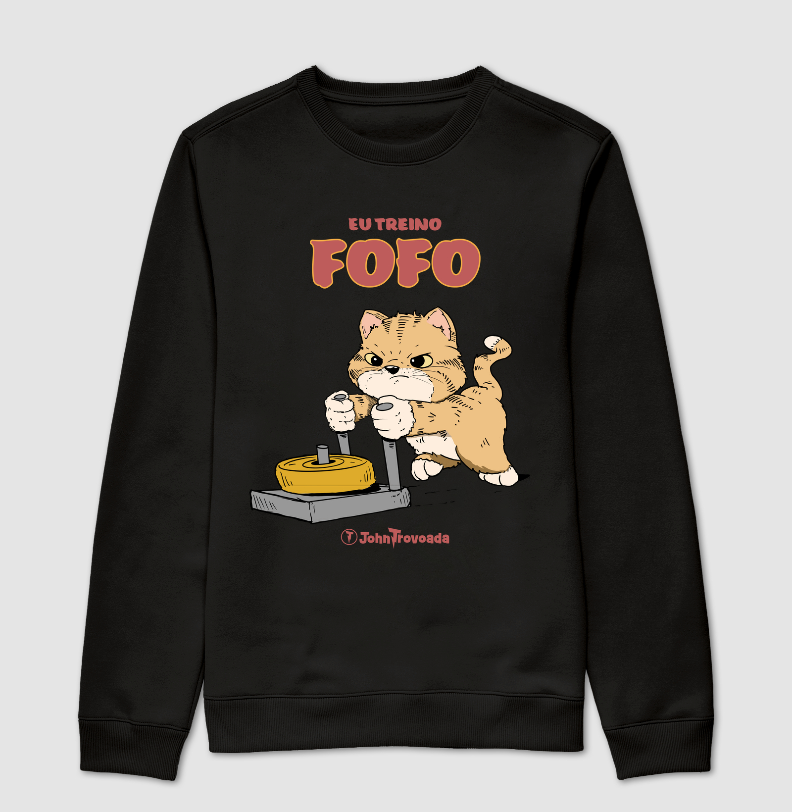 Gato Eu treino fofo  - Imagem 4