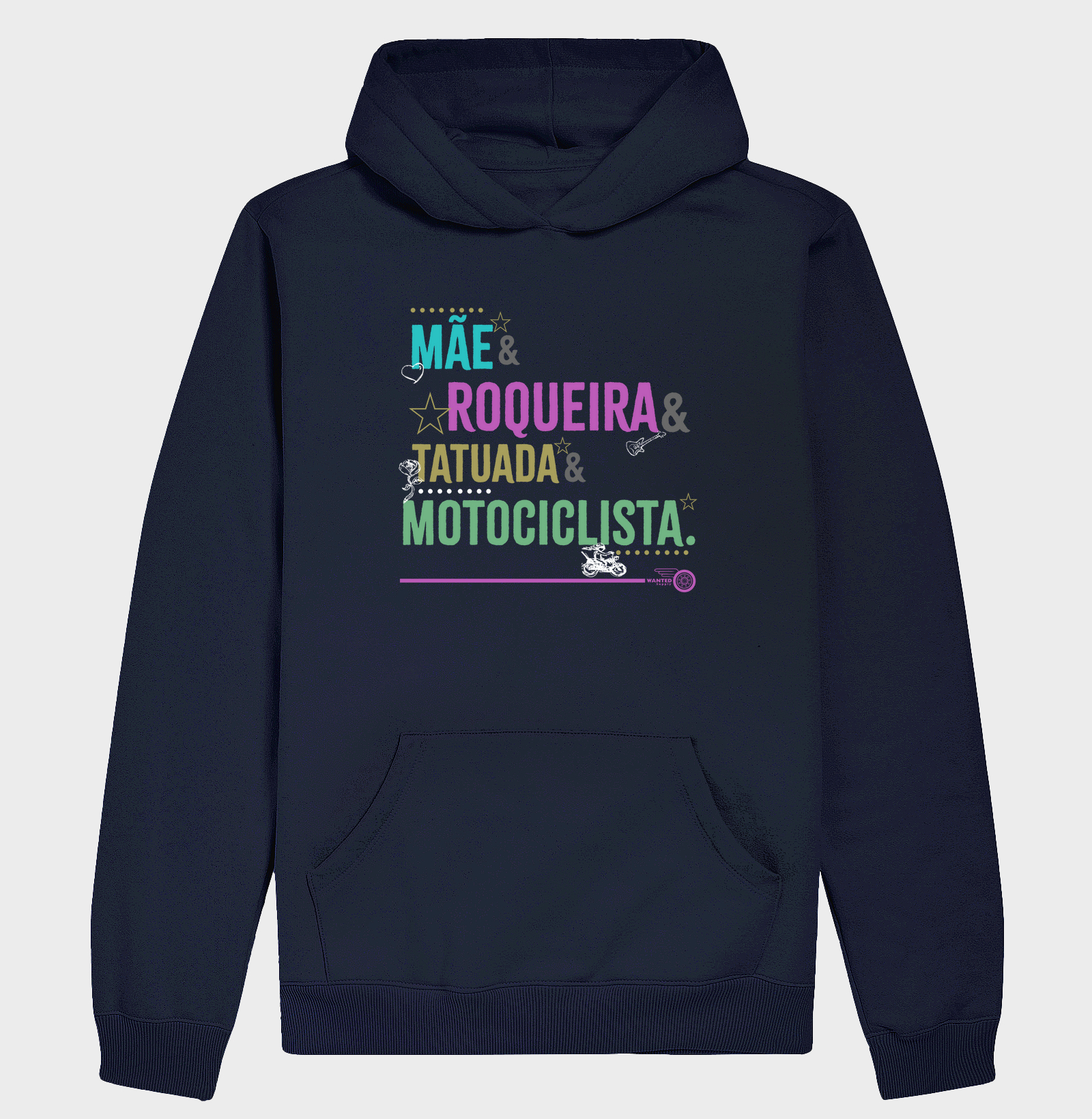 Mãe, Roqueira, Tatuada, Motociclista - Color - Imagem 4