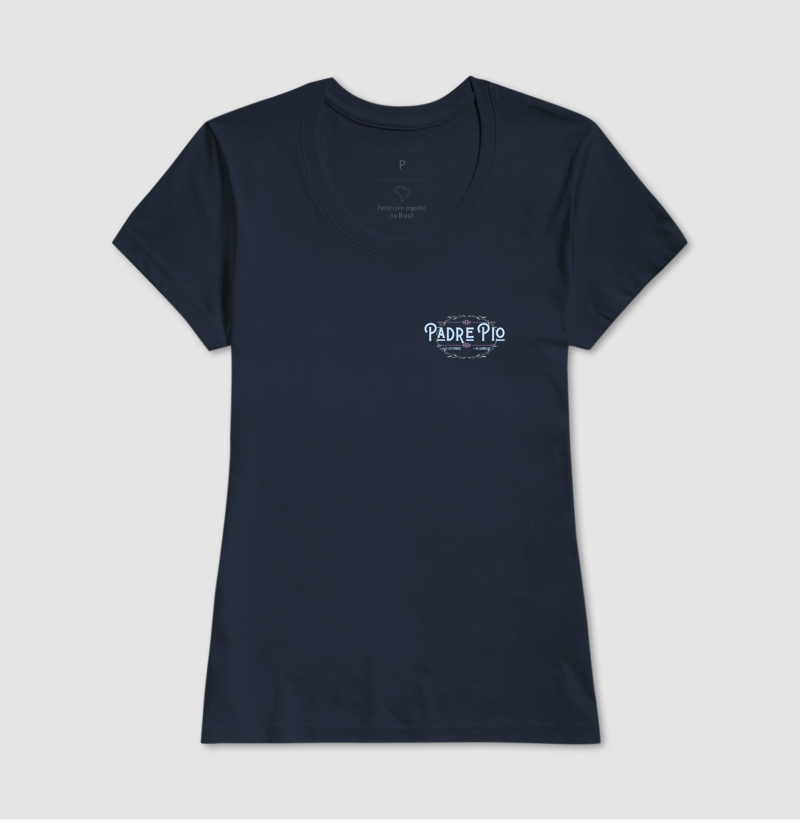 Camiseta Feminina - Padre Pio - Imagem 3