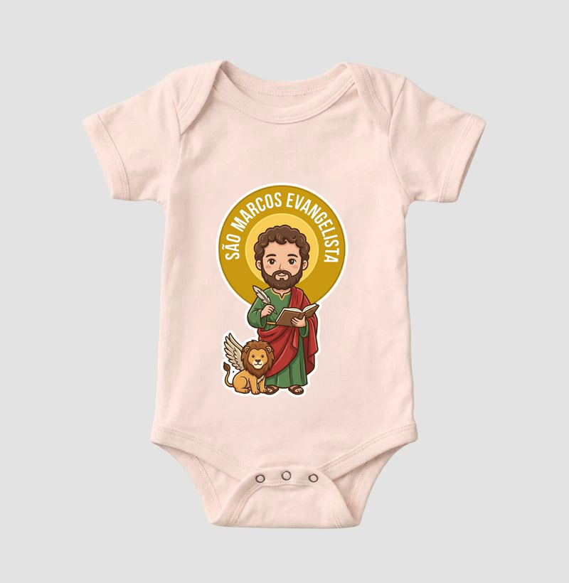 São Marcos Evangelista - Santinhos do Berço - Imagem 5