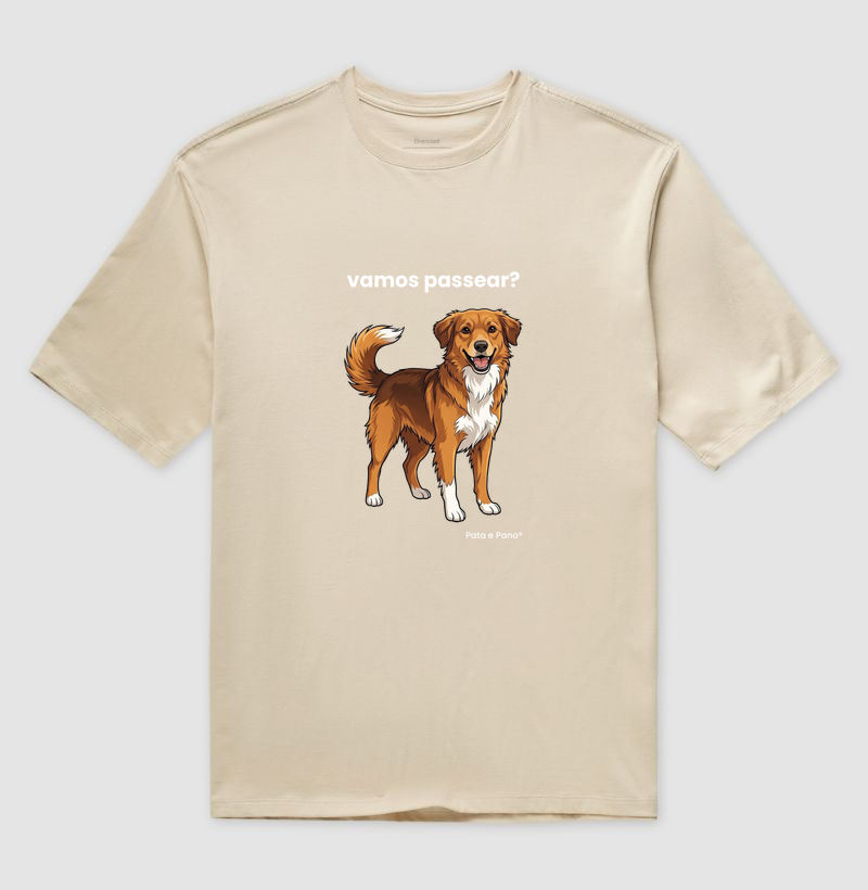 CAMISETA OVERSIZED NOSSO MASCOTE PASSEAR - Imagem 3