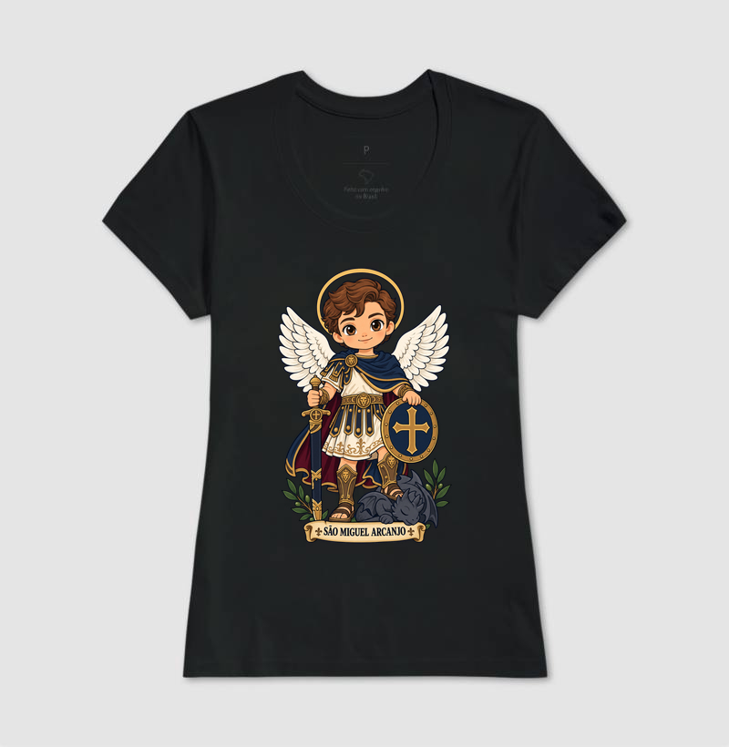 São Miguel Arcanjo estilo chibi - Imagem 3