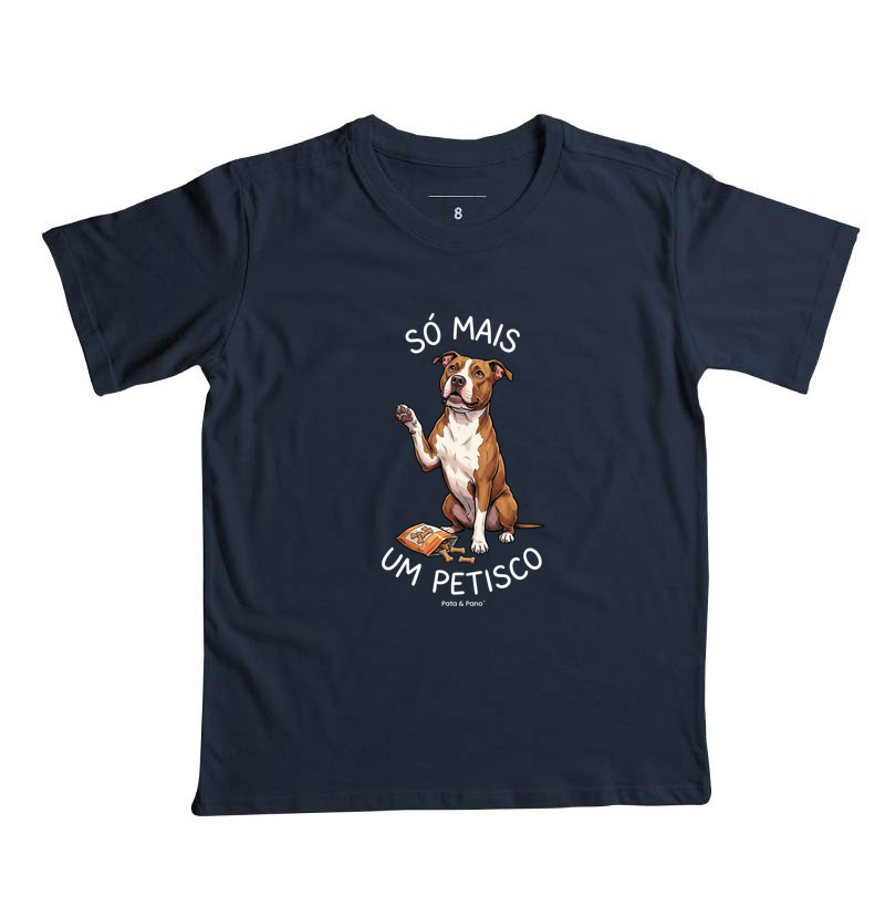 CAMISETA INFANTIL PITBULL PETISCO - Imagem 3