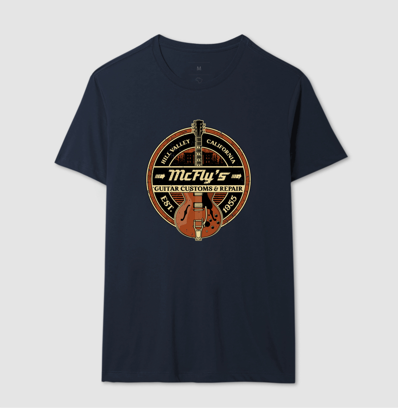 Camiseta McFly's Guitar Customs - Imagem 4