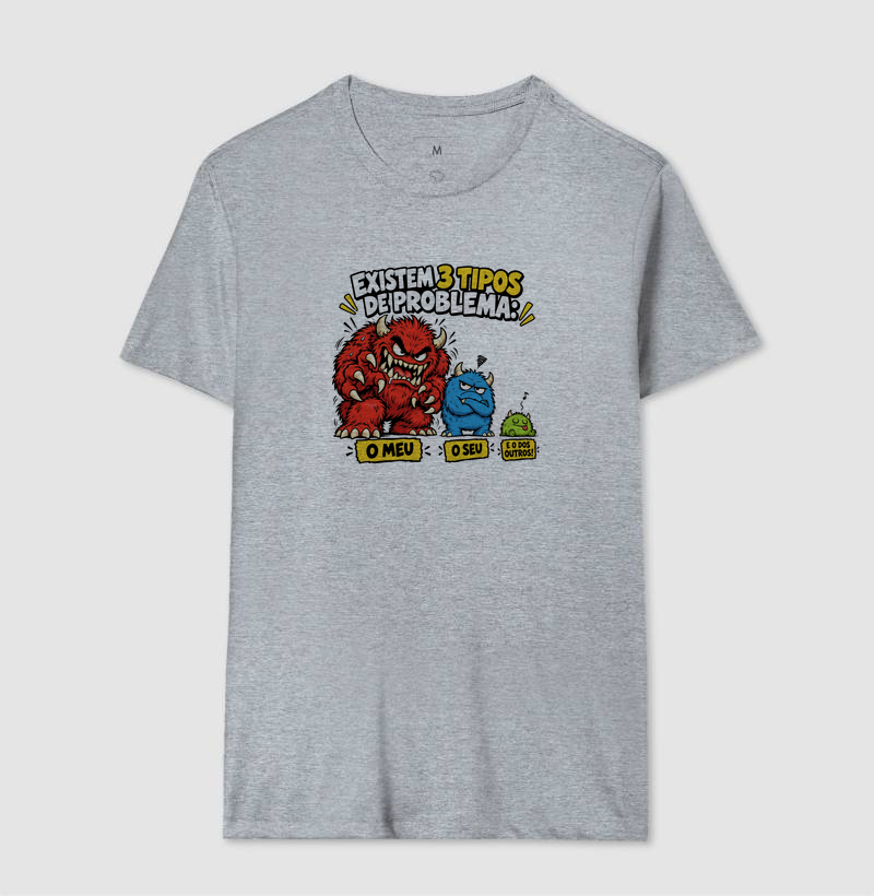 Camiseta Problemas em Algodão - Imagem 11
