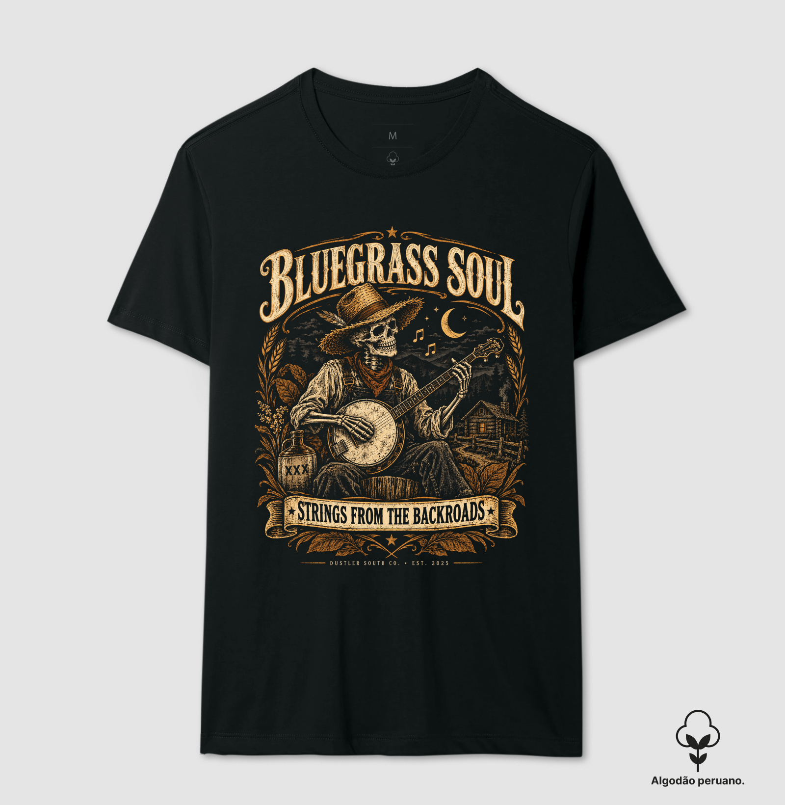 Camiseta Country Masculina Bluegrass Soul Dustler South Co. - Imagem 2