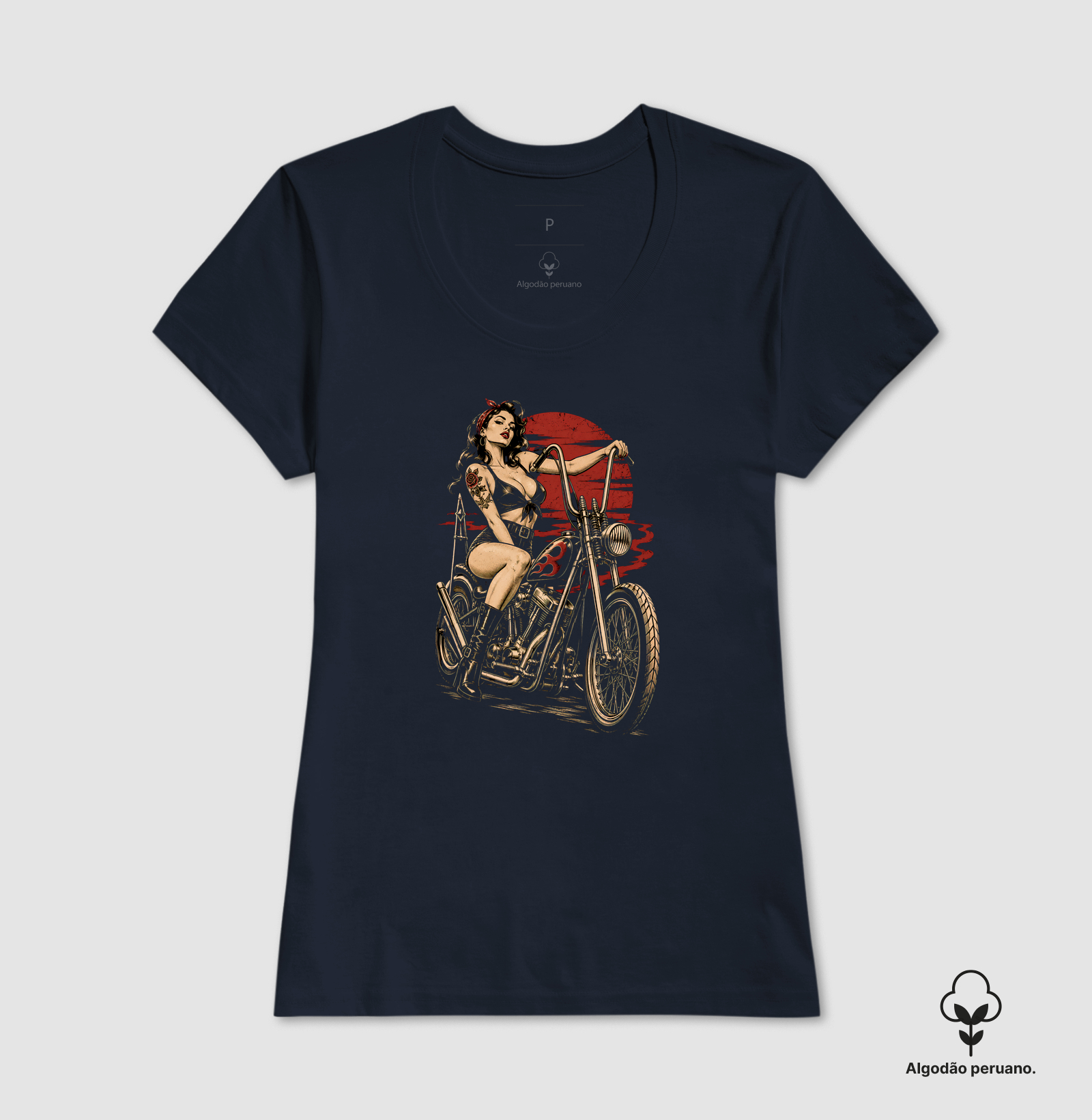 Pin-up Chopper Girl - Imagem 5