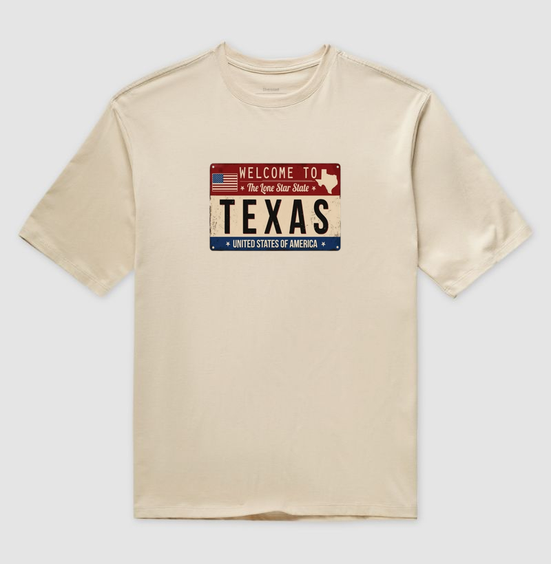 Texas (placa envelhecida) - Imagem 3