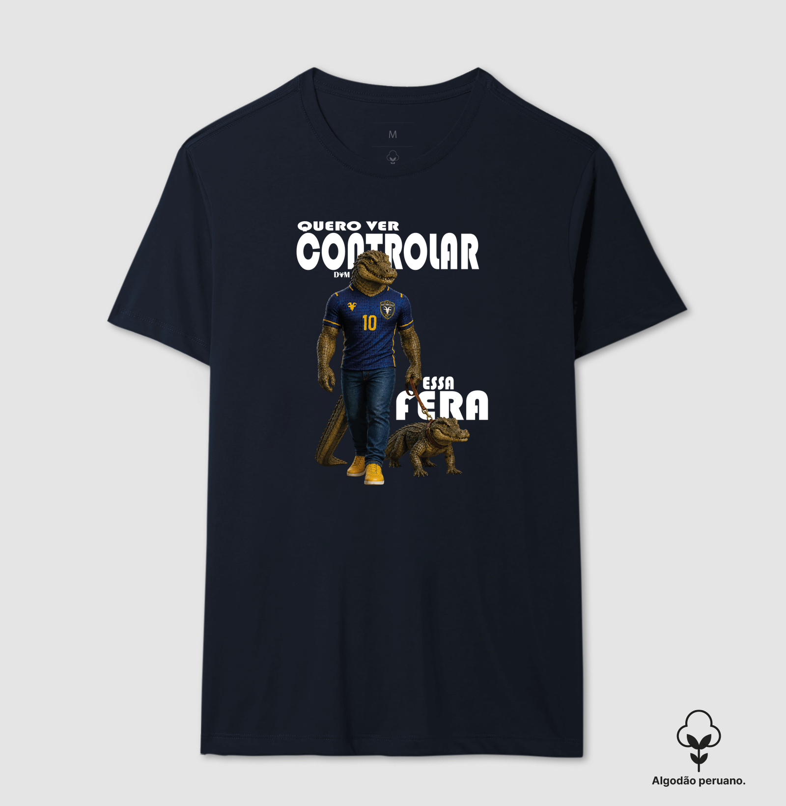 Especial Dia dos Pais (pet) - Camiseta Quero Ver Controlar Essa Fera - Imagem 5