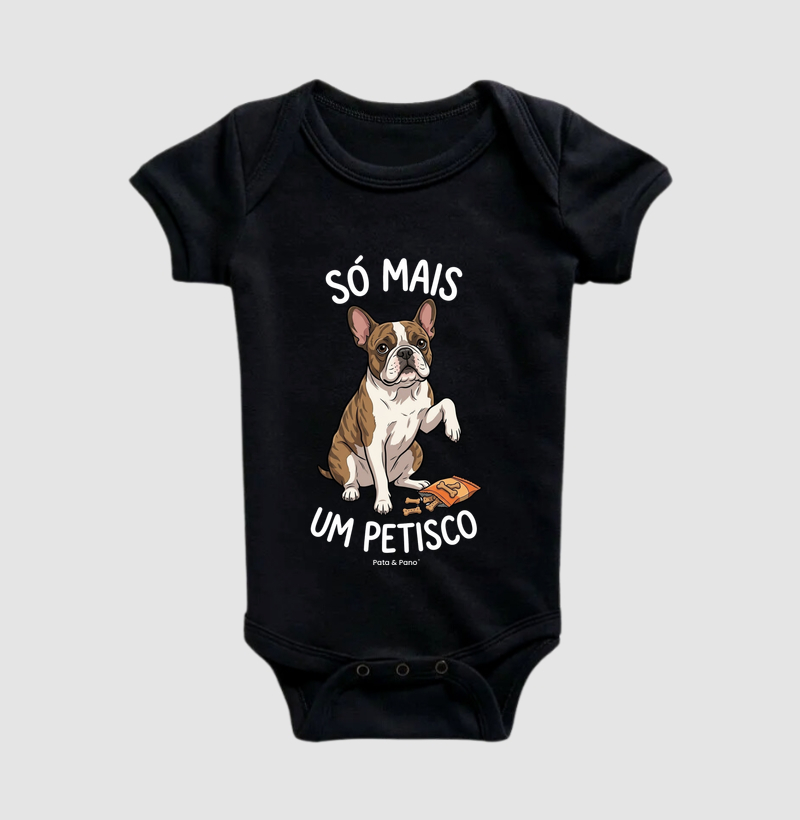 BODY BEBÊ BULLDOGUE PETISCO - Imagem 2