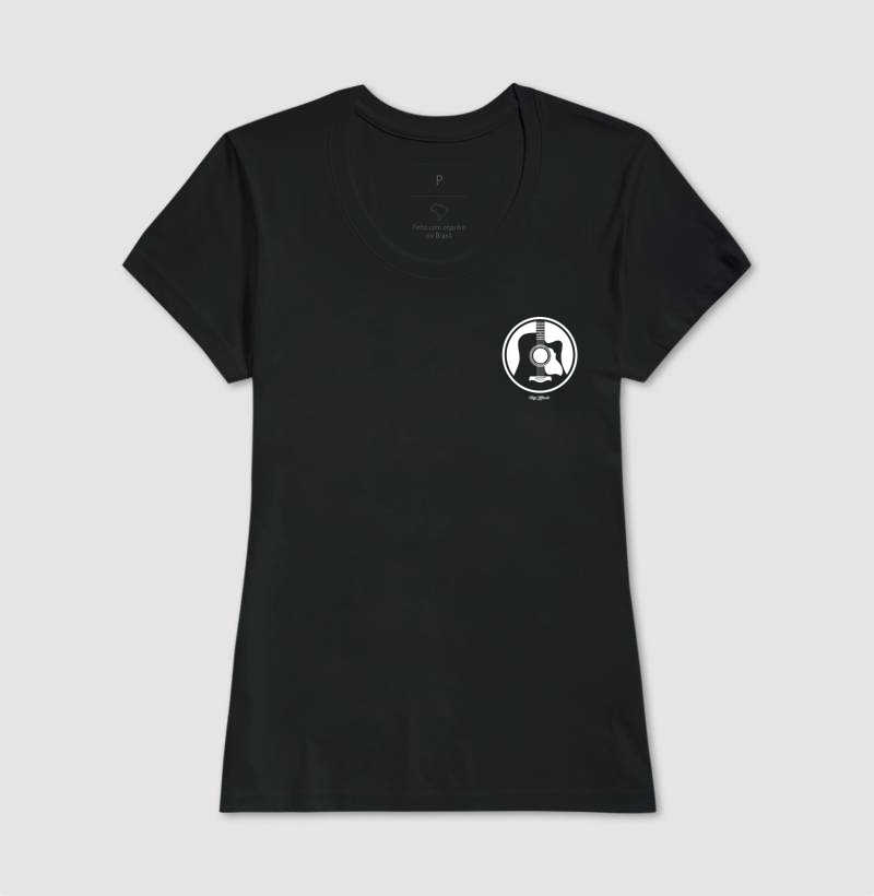 Acoustic Guitar Circle Minimalist - Imagem 3