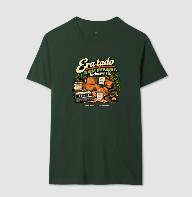 ERA TUDO MAIS DEVAGAR. INCLUSIVE EU - Modo Capivara - Camiseta - Imagem 14