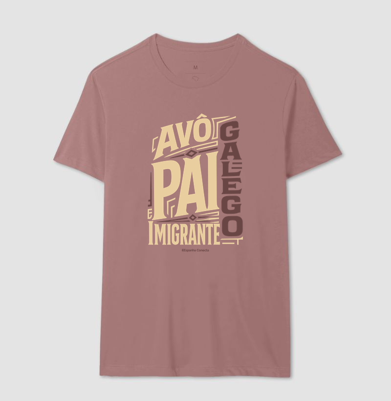 Camiseta Masculina Espanha - Avô e Pai - Imagem 9