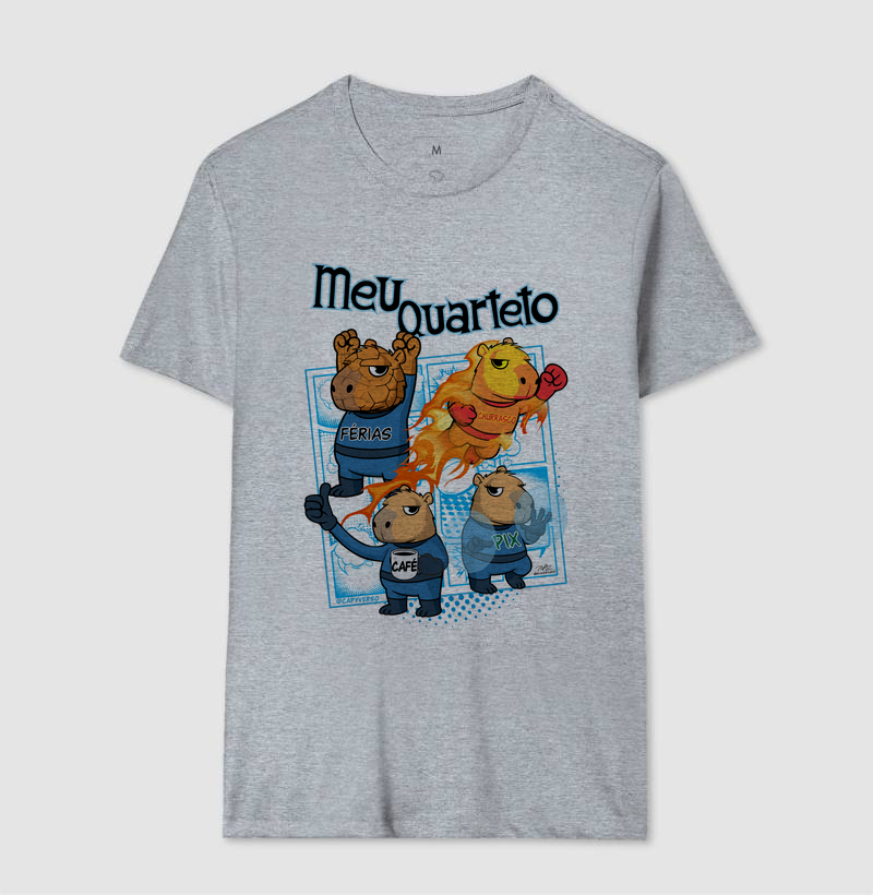 Camiseta Capivara Quarteto - Imagem 8