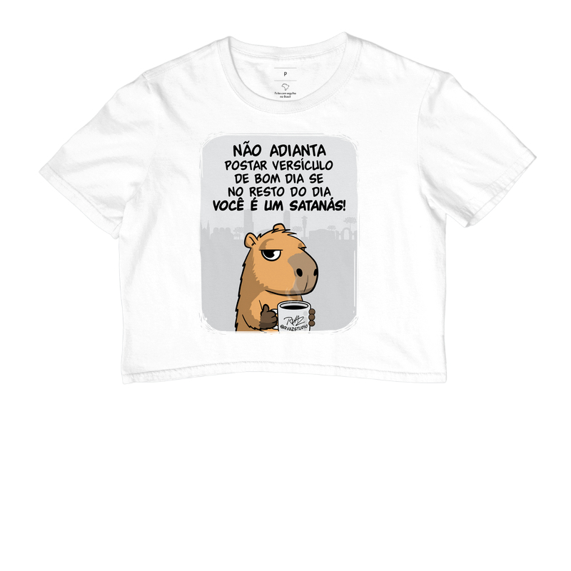 Camiseta Capivara Você é um Satanás - Imagem 3