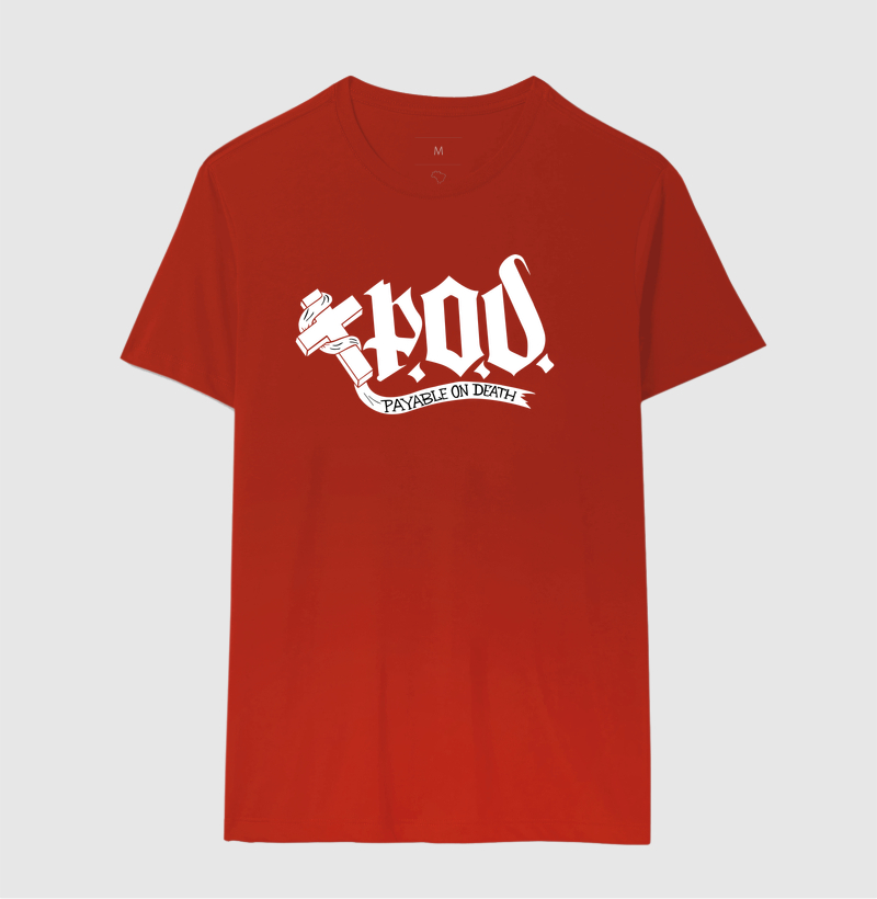 Camiseta Básica - P.O.D. (Payable on Death) - Imagem 6