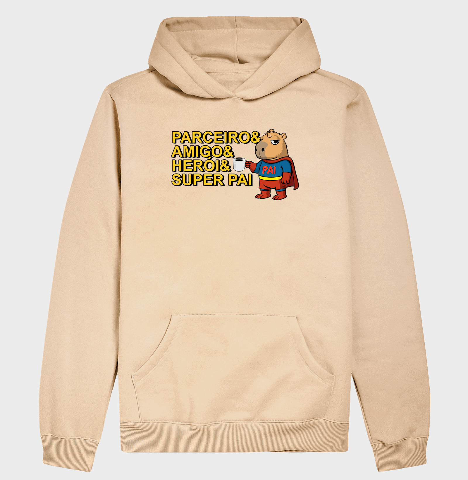 Camiseta Capivara Pai Super - Imagem 5