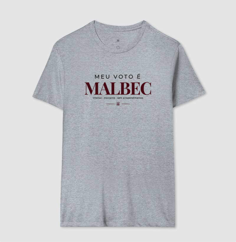 Camiseta “Meu Voto é Malbec” – Minimal Wine - Imagem 8