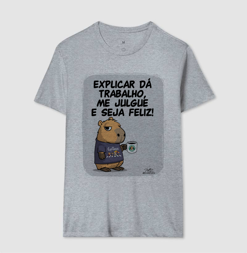 Camiseta Capivara me julgue - Imagem 8