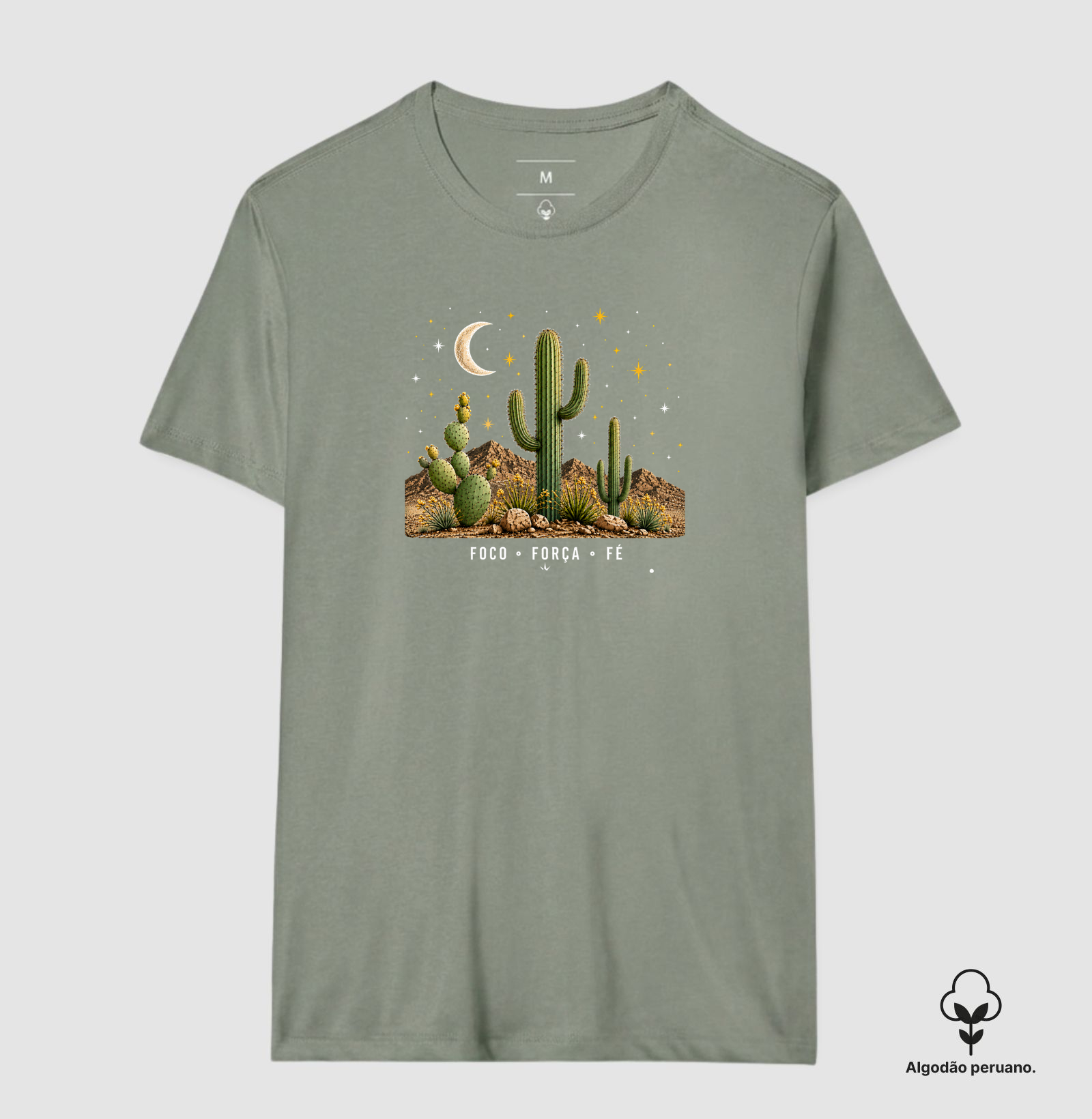 Camiseta Foco, Força e Fé - Imagem 4