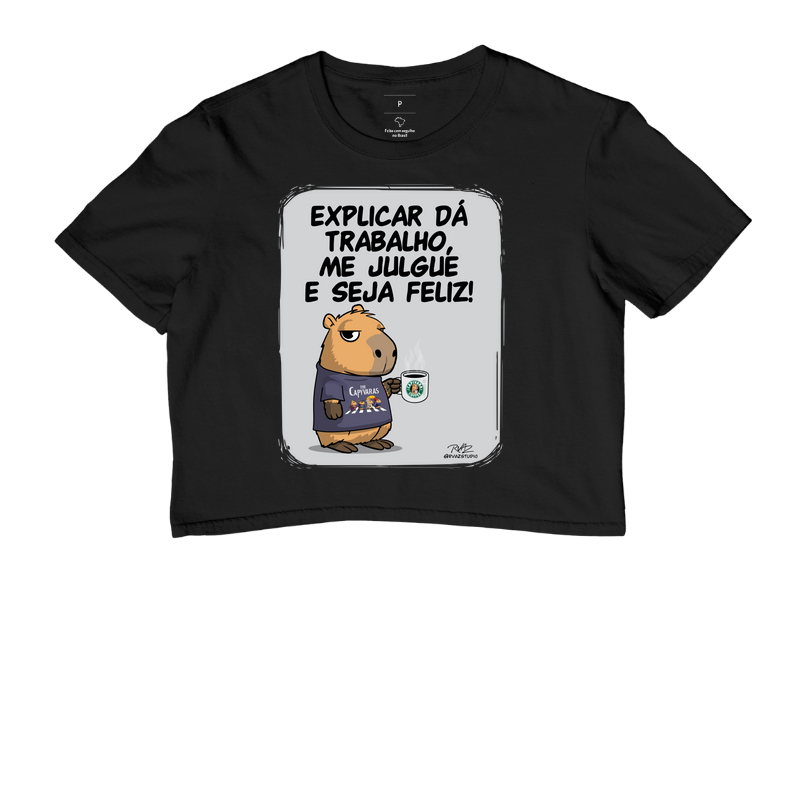 Camiseta Capivara me julgue - Imagem 2