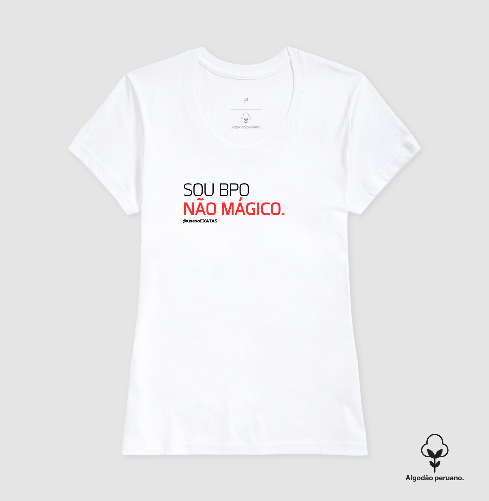 Camiseta BPO Não Mágico | sóEXATAS - Imagem 6