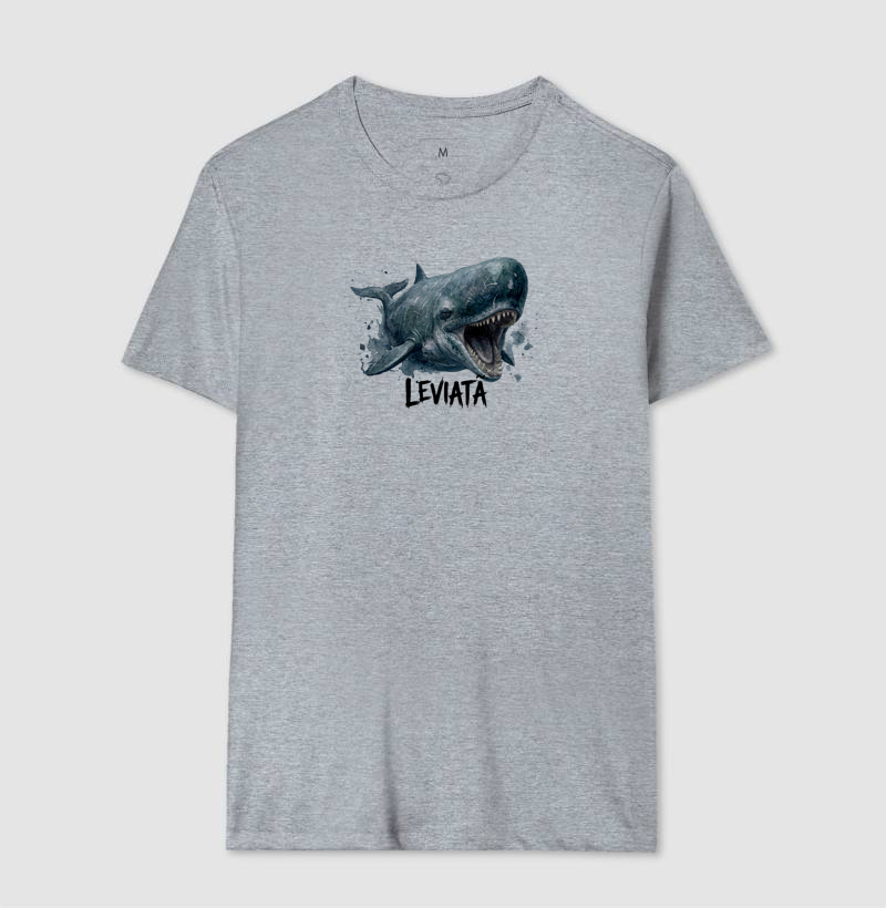 Camiseta DinossauroLeviatã Ataque Algodão Premium Dinoloco  - Imagem 4