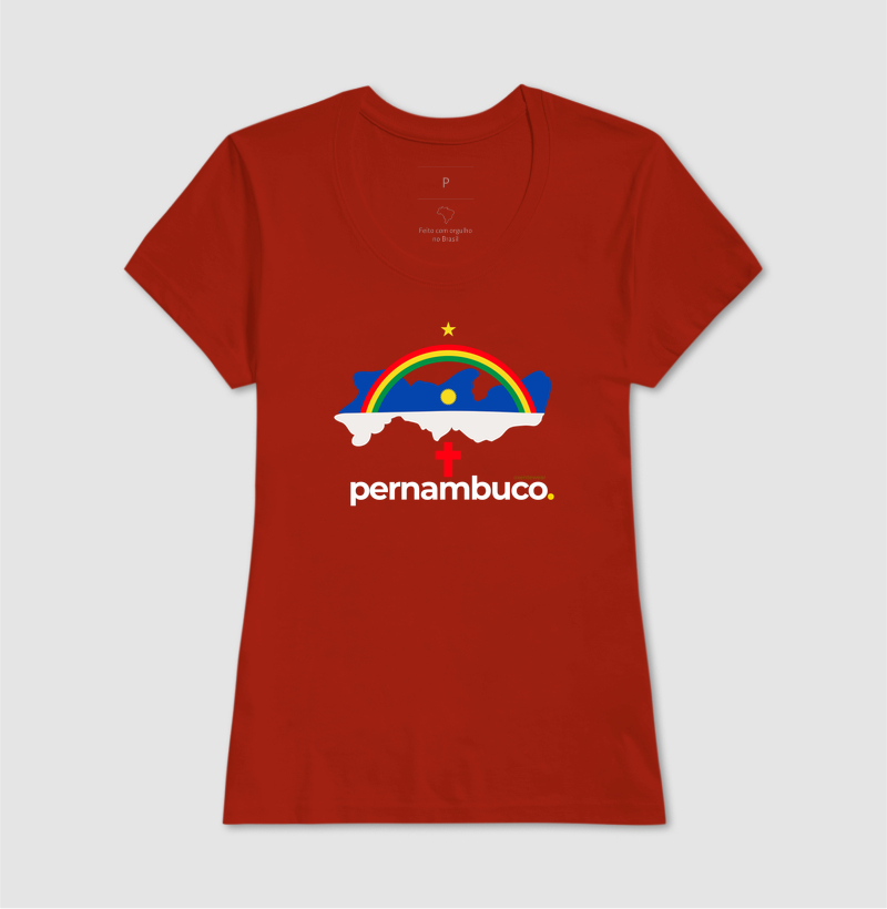 Camiseta PERNAMBUCO (versão colorida) | OxenteWear - Imagem 7