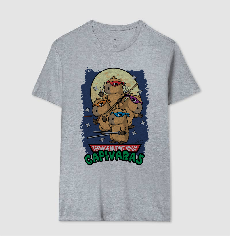 Camiseta Capivaras Ninja - Imagem 8