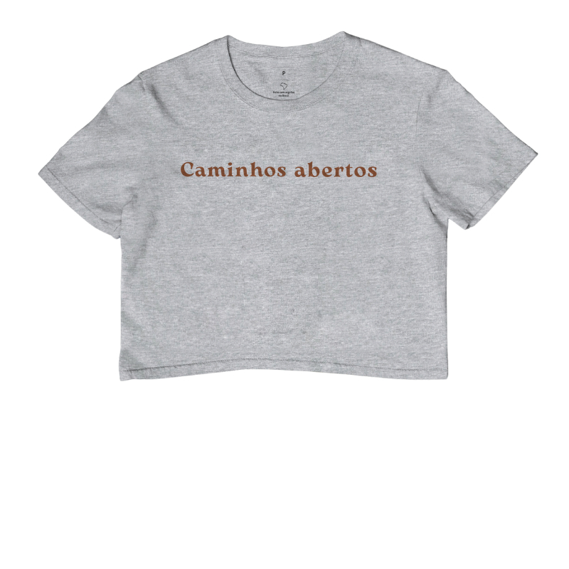 Camiseta 100% Algodão "Caminhos Abertos" – Estilo Minimalista com Significado - Imagem 6