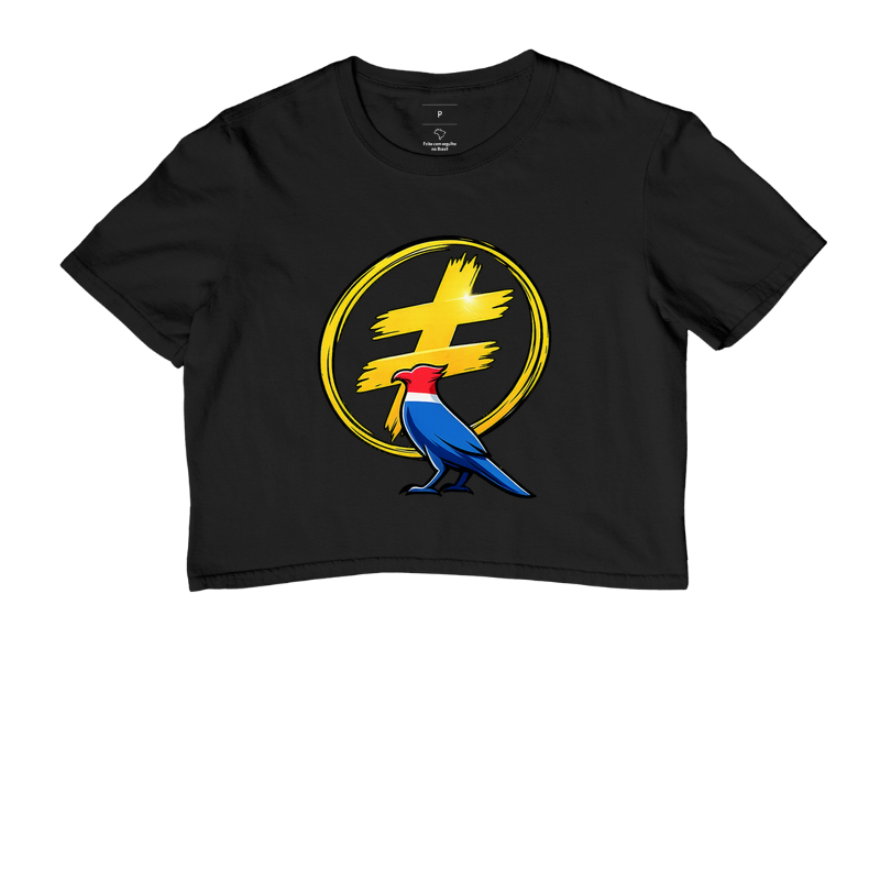 Camiseta com estampa “≠” e pássaro colorido — símbolo de diversidade e liberdade. Um manifesto de orgulho e inclusão para quem acredita na força das diferenças. - Imagem 2