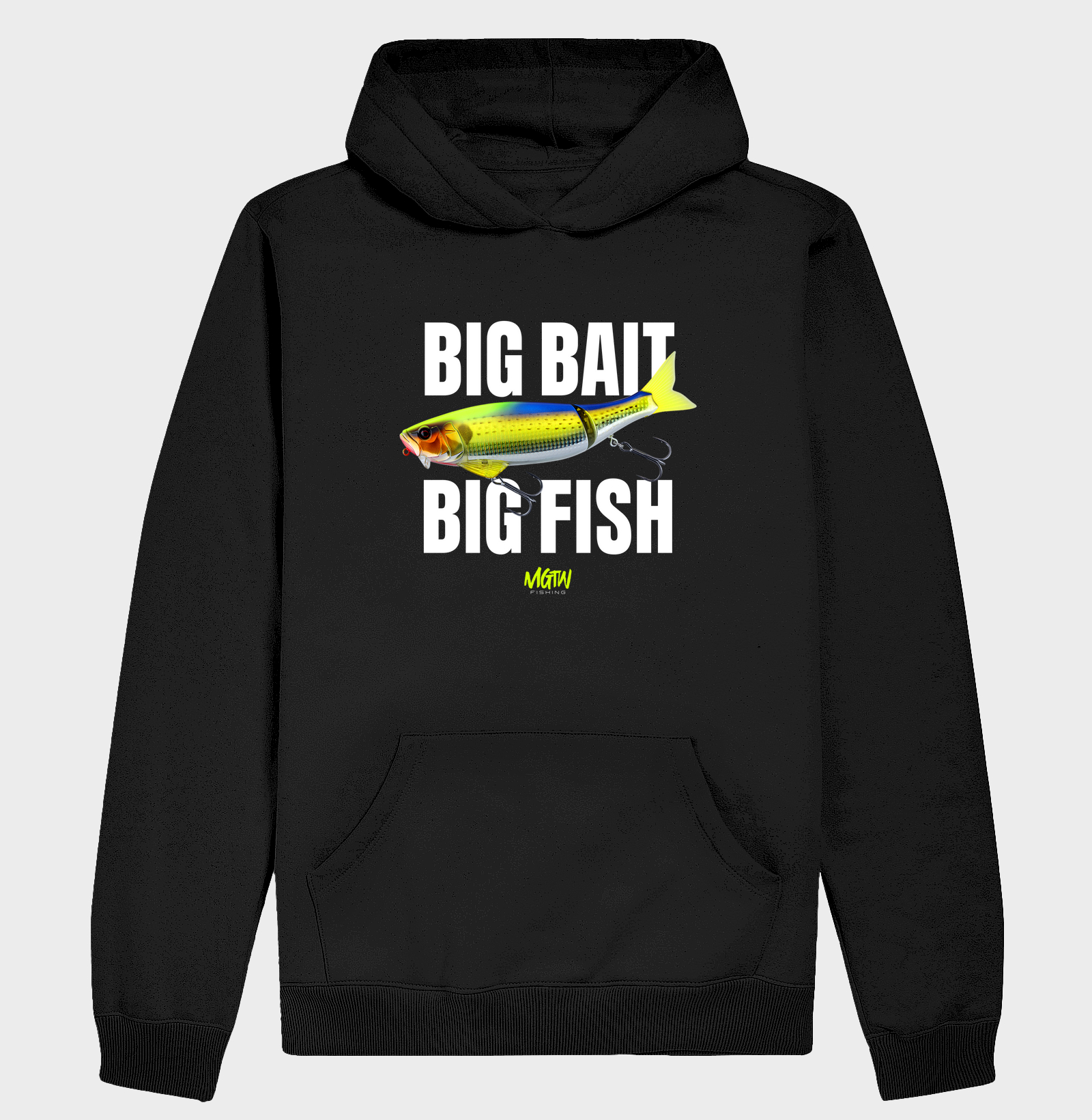 BIG BAIT BIG FISH - ATENÇÃO: Moletom corte SLIM, na dúvida opte por um tamanho maior.
