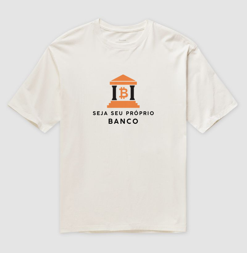 Camiseta Bitcoin Seja Seu Próprio Banco - Imagem 4