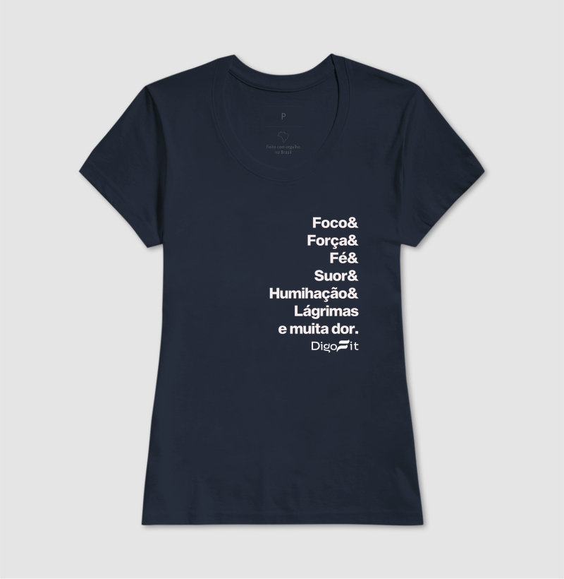 CAMISETA ACADEMIA FOCO E MUITA DOR - Imagem 7