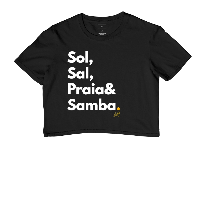 Cropped Sal Praia Samba - Imagem 2