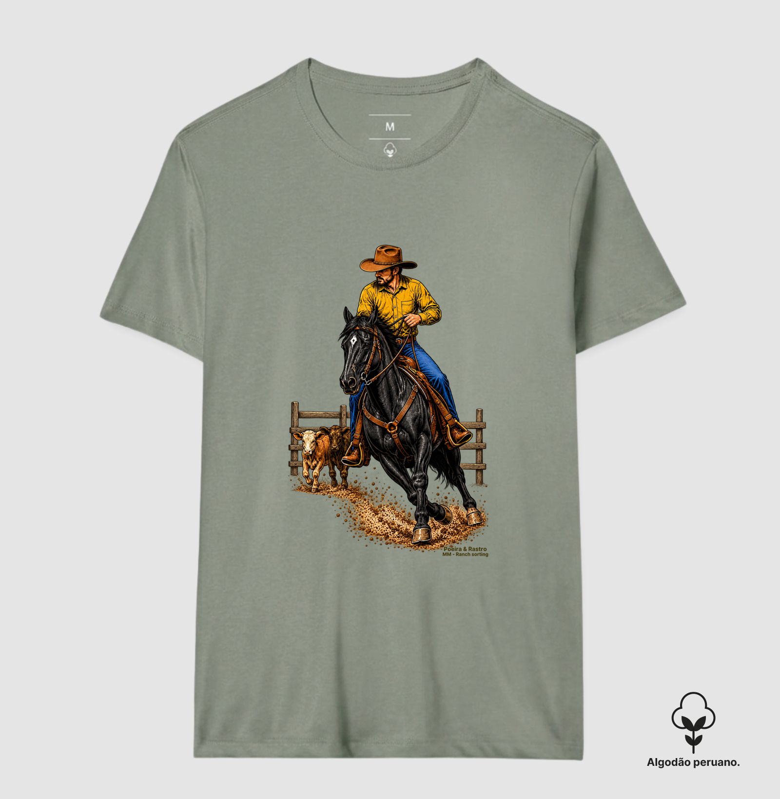 Mangalarga Marchador - Ranch Sorting. - Imagem 5