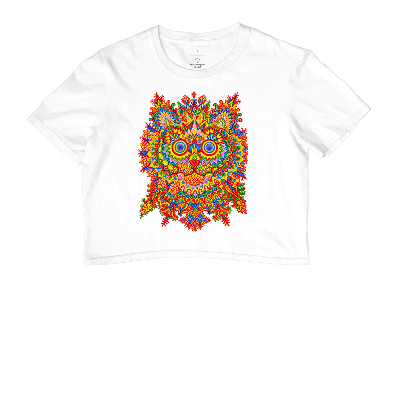 Sem Título (Psychedelic Cat) - Louis Wain - Imagem 3