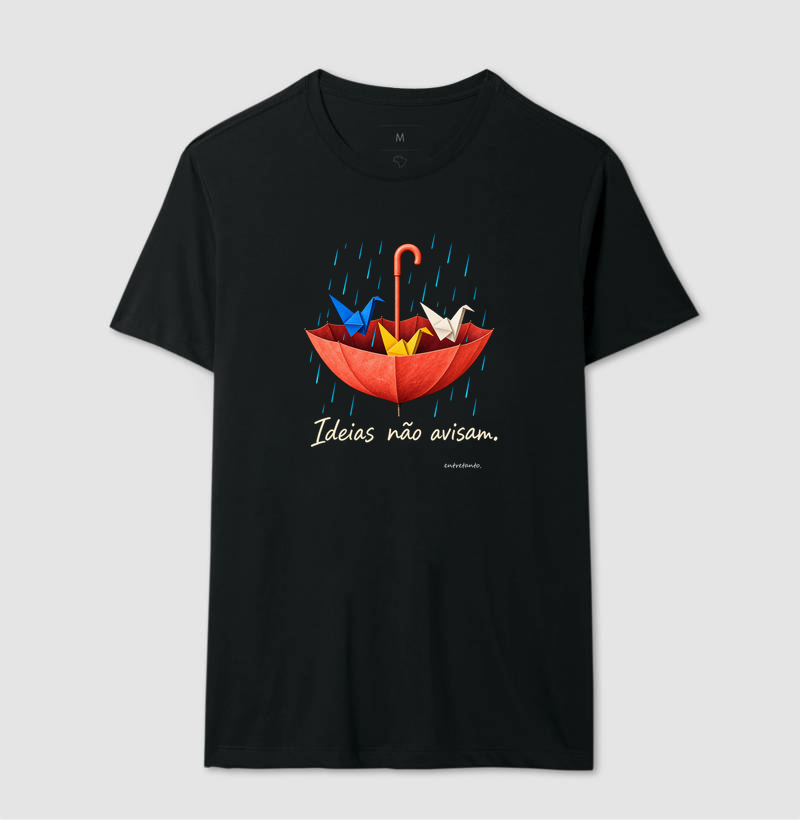 Camiseta Ideias não avisam - Imagem 2