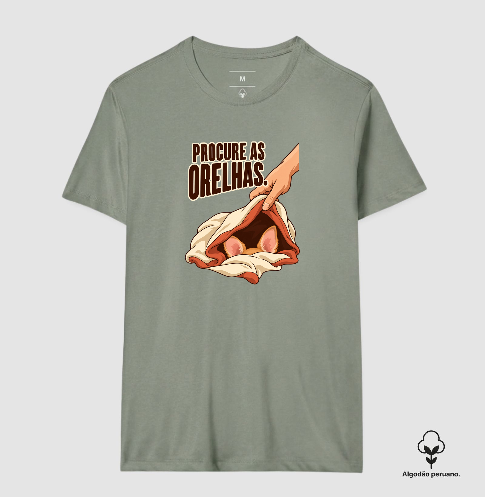 Procure as orelhas.  - Imagem 8
