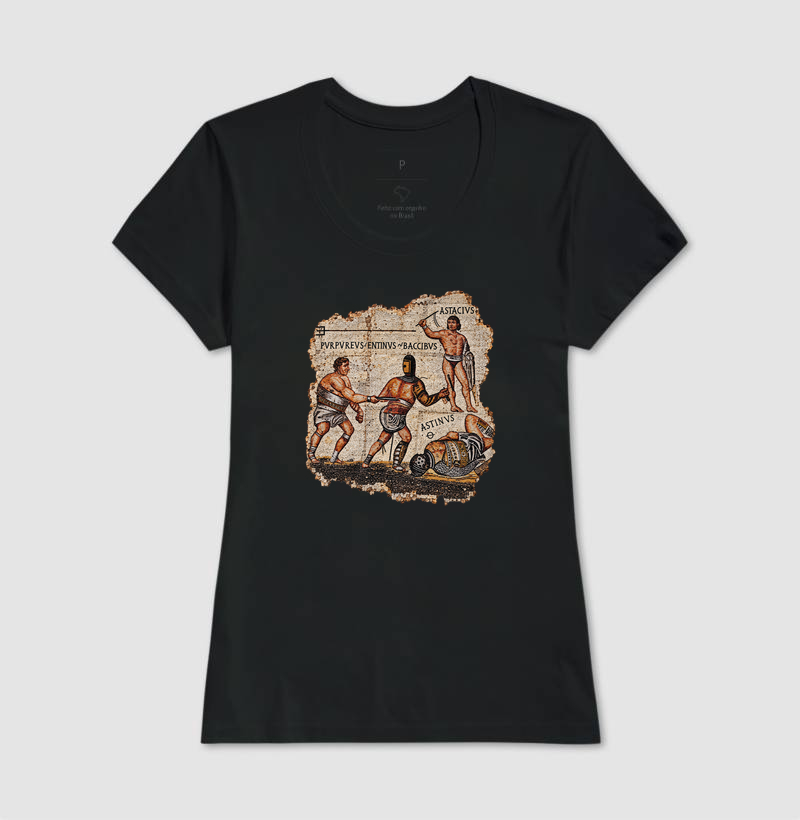 Gladiadores de Roma — Mosaico Borghese - Imagem 4