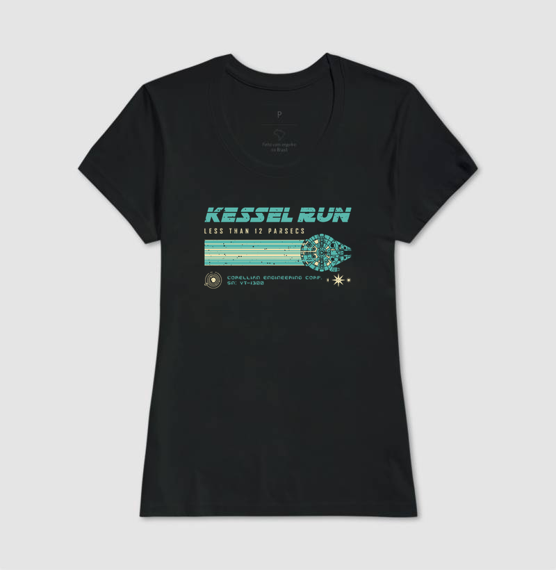 Camiseta Retro Vintage Parsecs - Imagem 3