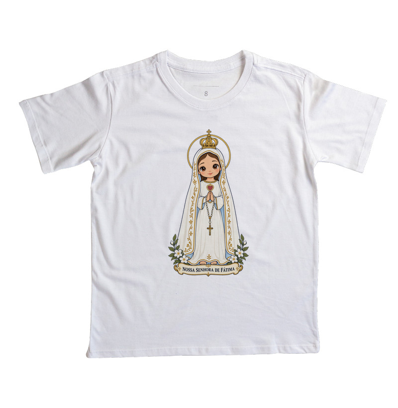 Nossa senhora e Fátima estilo chibi - Imagem 4