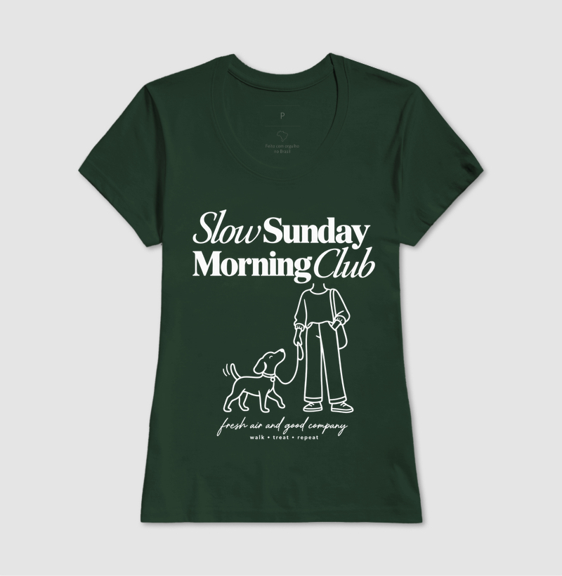 Camiseta Slow Sunday Morning Club - Imagem 13