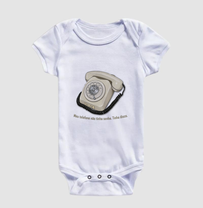 Camiseta Vintage Telefone Disco - Imagem 3