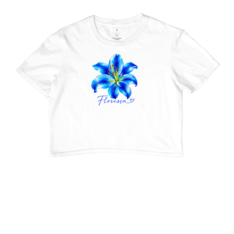 Camiseta Floresça Blue - Imagem 3