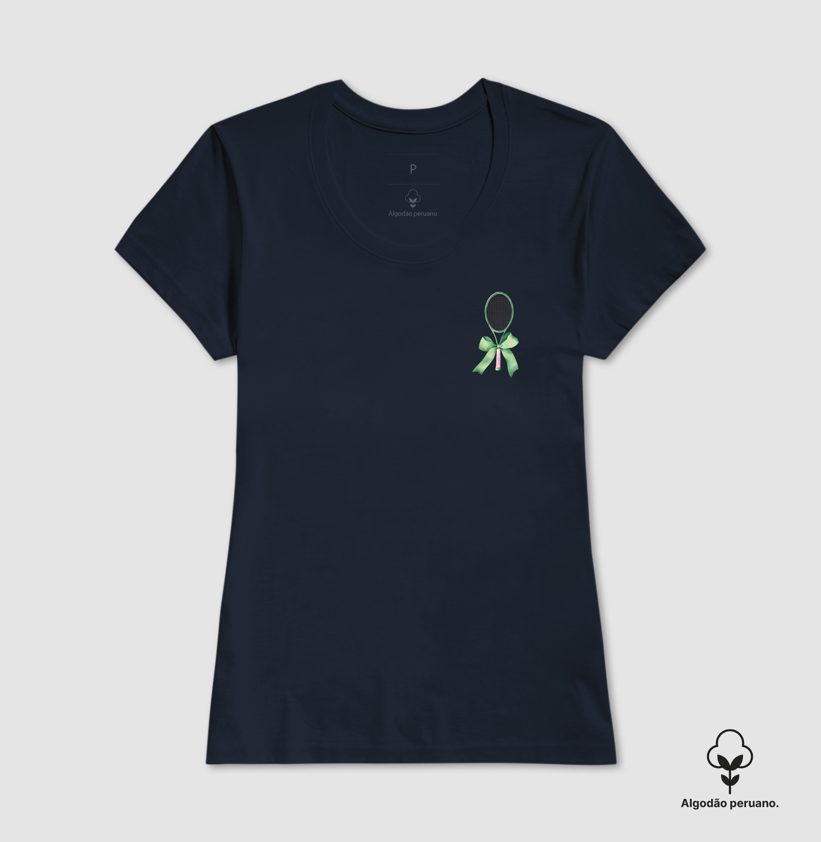 Raquete com Laço Verde Pocket - Imagem 2