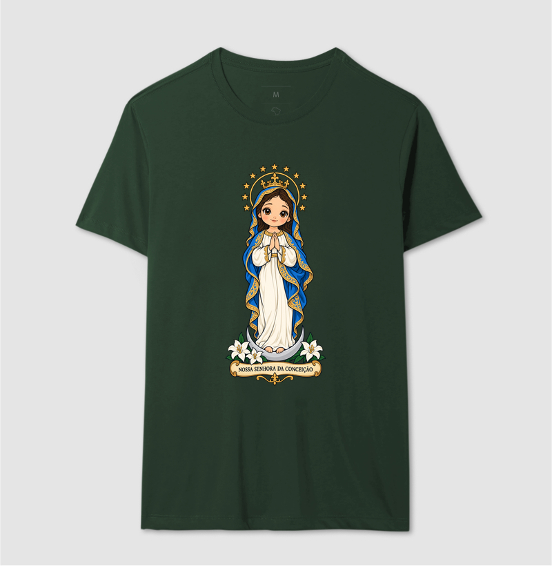 Nossa Senhora da Conceição estilo chibi - Imagem 10