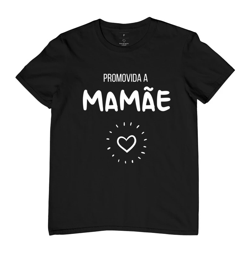 Camiseta Promovida a Mamãe - Imagem 2