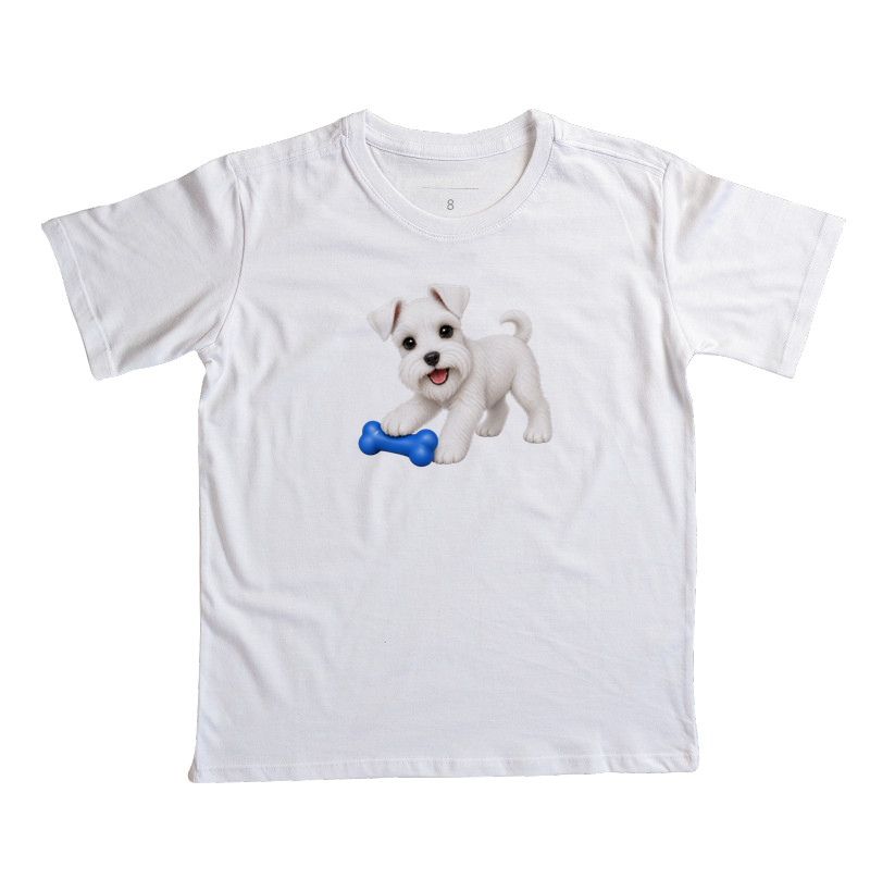 Schnauzer Branco - Desenho Animado - Imagem 3