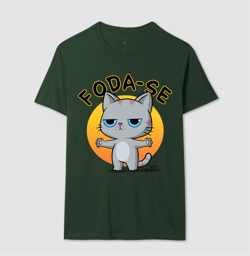 Camiseta Gato Sincero F... - Imagem 12